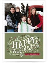 Holiday Celebration Holiday Photo Cards