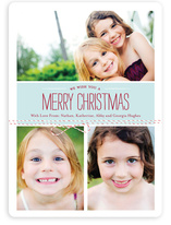 Tied with Twine Christmas Cards Holiday Photo Cards