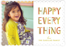 Merry Bright & Sparkly Holiday Photo Cards