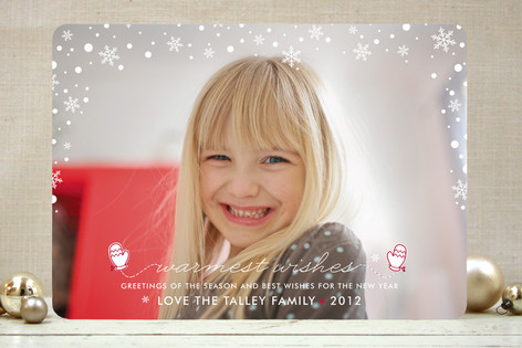 Let it Snow Holiday Photo Cards