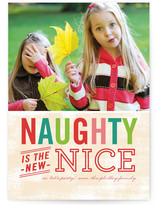 Naughty is Nice Holiday Photo Cards