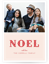 Noel Stardust Holiday Photo Cards