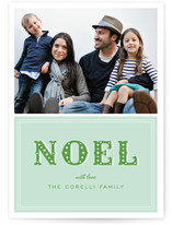 Noel Stardust Holiday Photo Cards