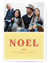 Noel Stardust Holiday Photo Cards