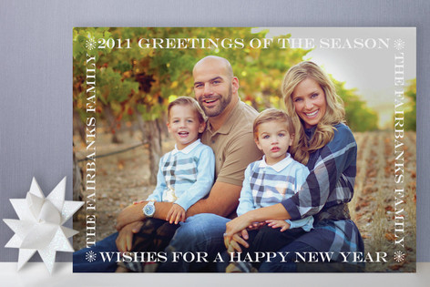 Simply Framed Holiday Photo Cards