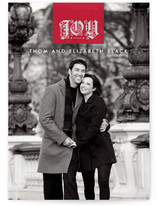 Gothic Joy Holiday Photo Cards