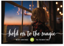 Magical Holiday Photo Cards