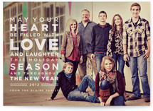 Earnest Holiday Photo Cards