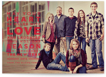 Earnest Holiday Photo Cards