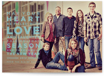 Earnest Holiday Photo Cards