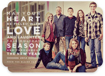 Earnest Holiday Photo Cards