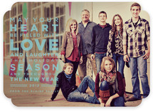Earnest Holiday Photo Cards