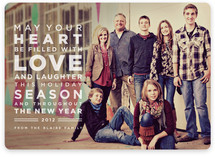 Earnest Holiday Photo Cards