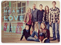 Earnest Holiday Photo Cards
