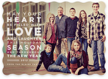 Earnest Holiday Photo Cards