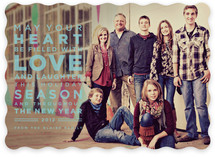 Earnest Holiday Photo Cards