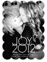 Typeset Joy Holiday Photo Cards