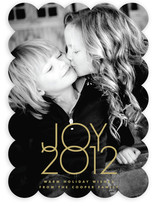 Typeset Joy Holiday Photo Cards