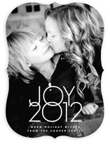 Typeset Joy Holiday Photo Cards