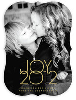Typeset Joy Holiday Photo Cards