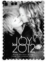 Typeset Joy Holiday Photo Cards