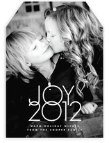 Typeset Joy Holiday Photo Cards