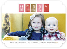 Just Merry Holiday Photo Cards