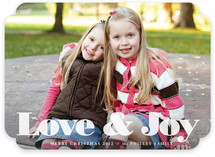 Love & Joy Holiday Photo Cards