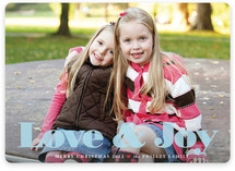 Love & Joy Holiday Photo Cards