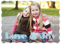 Love & Joy Holiday Photo Cards