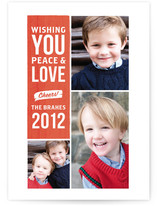 Vintage Billboard Holiday Photo Cards