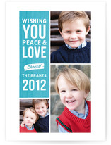 Vintage Billboard Holiday Photo Cards