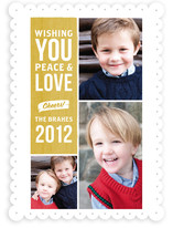 Vintage Billboard Holiday Photo Cards