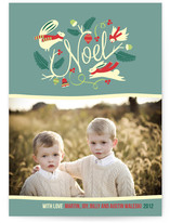 Woodland Noel Holiday Photo Cards
