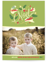 Woodland Noel Holiday Photo Cards