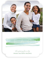 Peace and Quiet Holiday Photo Cards
