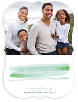 Peace and Quiet Holiday Photo Cards