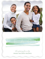 Peace and Quiet Holiday Photo Cards