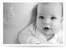 Us and the Baby Holiday Photo Cards