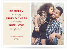 Merry Funny Holiday Photo Cards