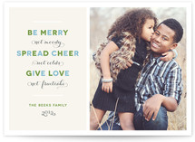 Merry Funny Holiday Photo Cards