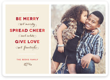 Merry Funny Holiday Photo Cards