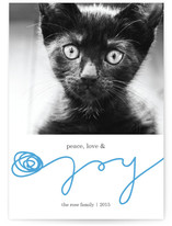Peace, Love & Yarn Holiday Photo Cards