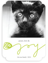 Peace, Love & Yarn Holiday Photo Cards