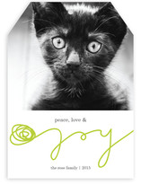 Peace, Love & Yarn Holiday Photo Cards