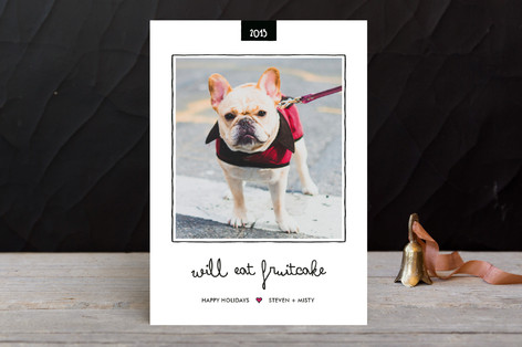 Fruitcake Holiday Photo Cards
