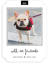 Fruitcake Holiday Photo Cards