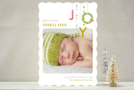 Blessed Joy Holiday Photo Cards