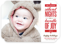 Silent-less Nights Holiday Photo Cards