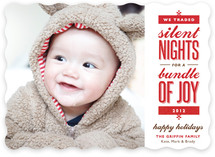 Silent-less Nights Holiday Photo Cards